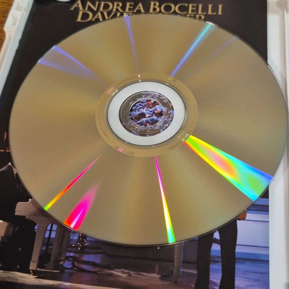 ANDREA BOCELLI & DAVID FOSTER 2009 'My Christmas' Musical Performance DVD - Picture 8 of 10